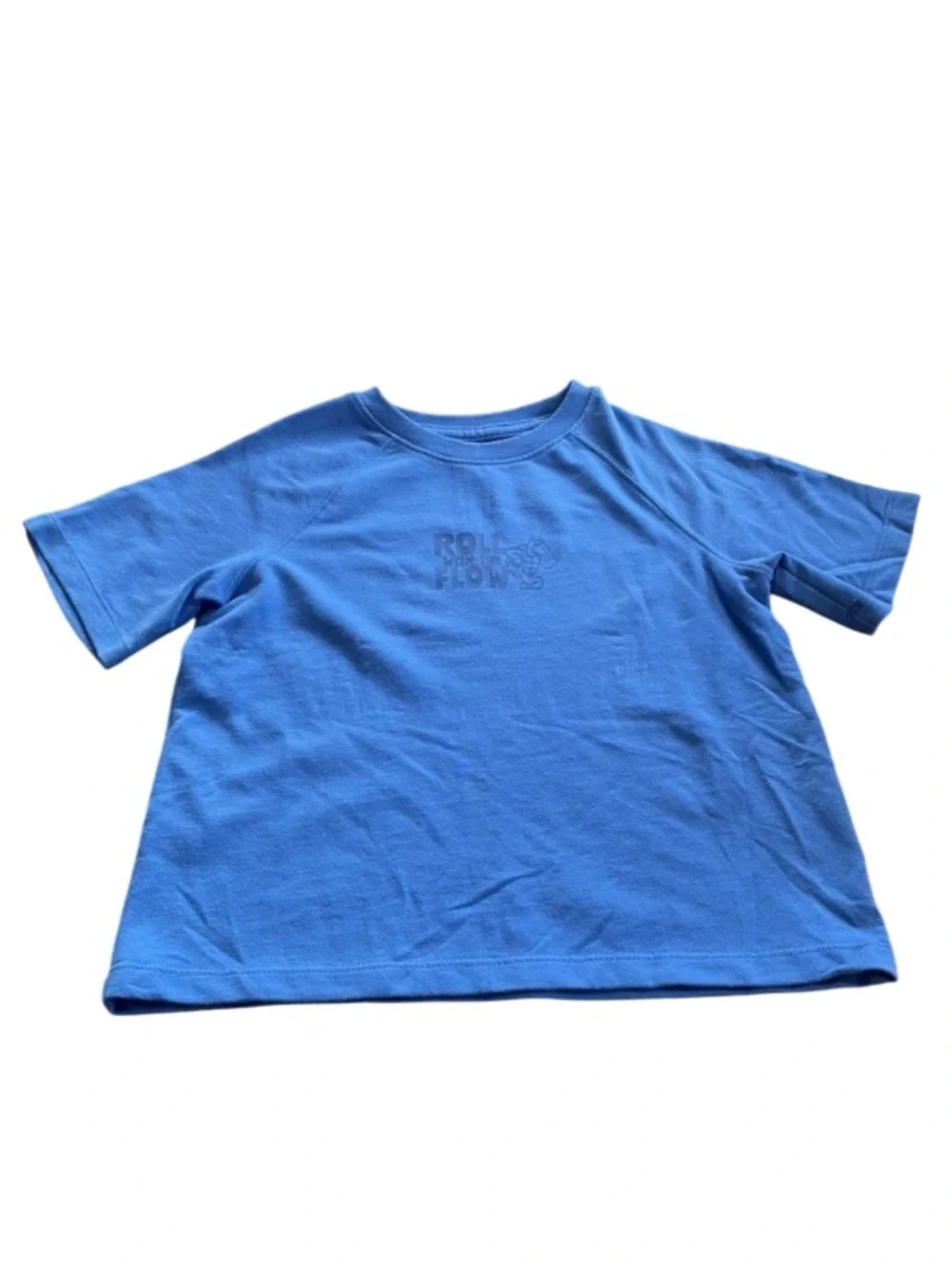 Boys Sz 7 Blue Shorts Set